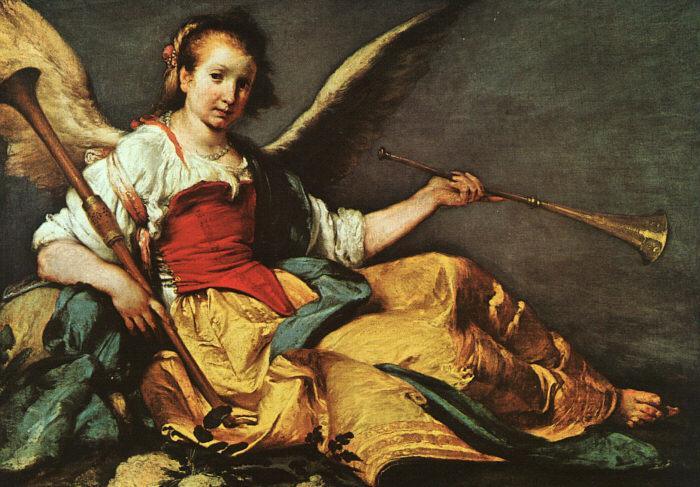 Bernardo Strozzi An Allegory of Fame France oil painting art